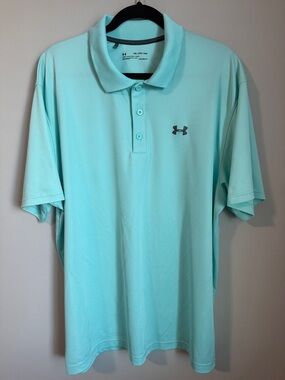 Under Armour Men’s Light Aqua Performance Polo